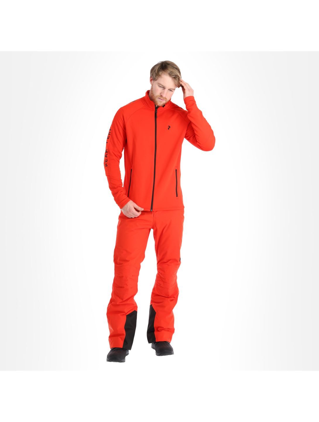 Peak Performance, Rider Zip Jacket gilet uomo Racing rosso 