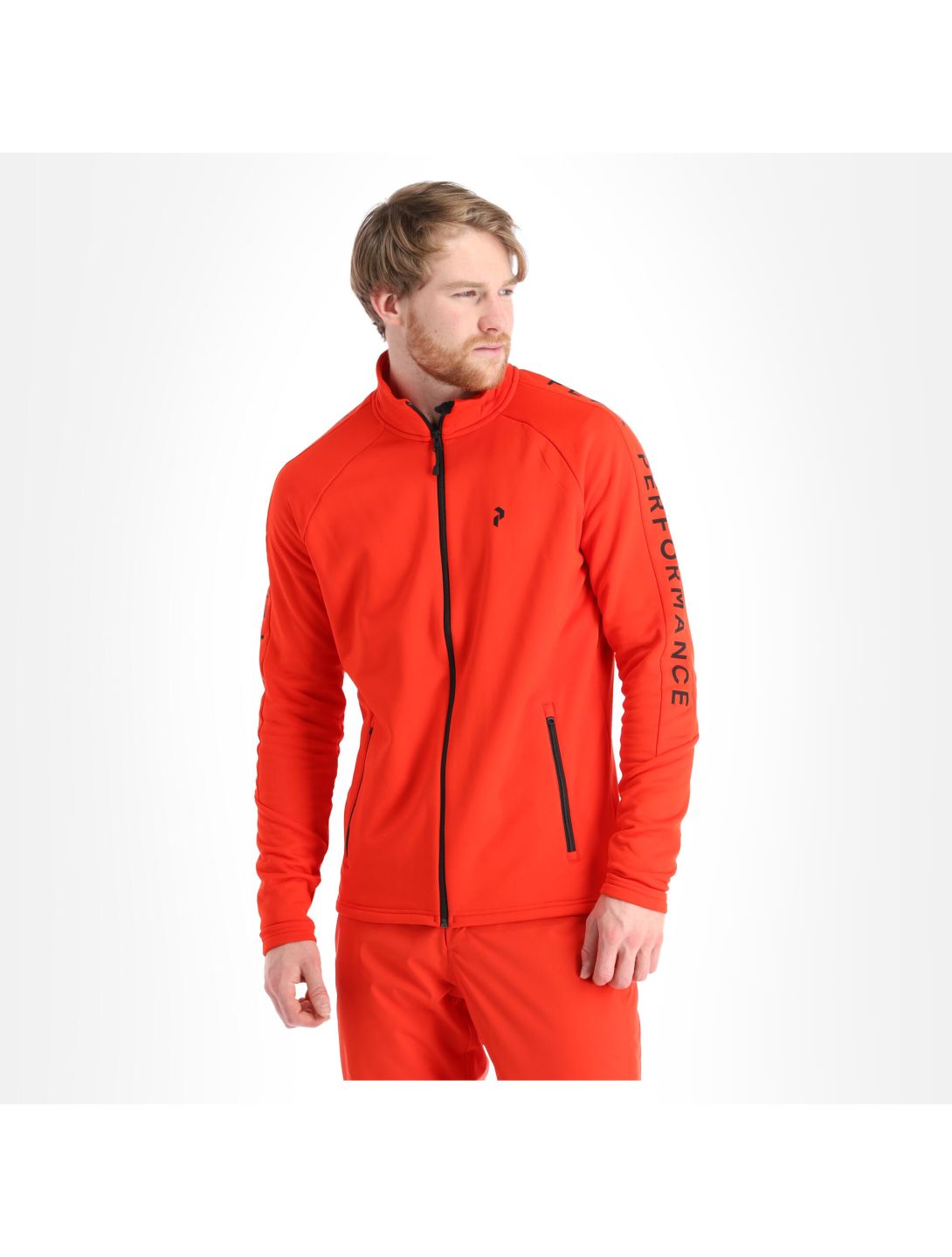 Peak Performance, Rider Zip Jacket gilet uomo Racing rosso 