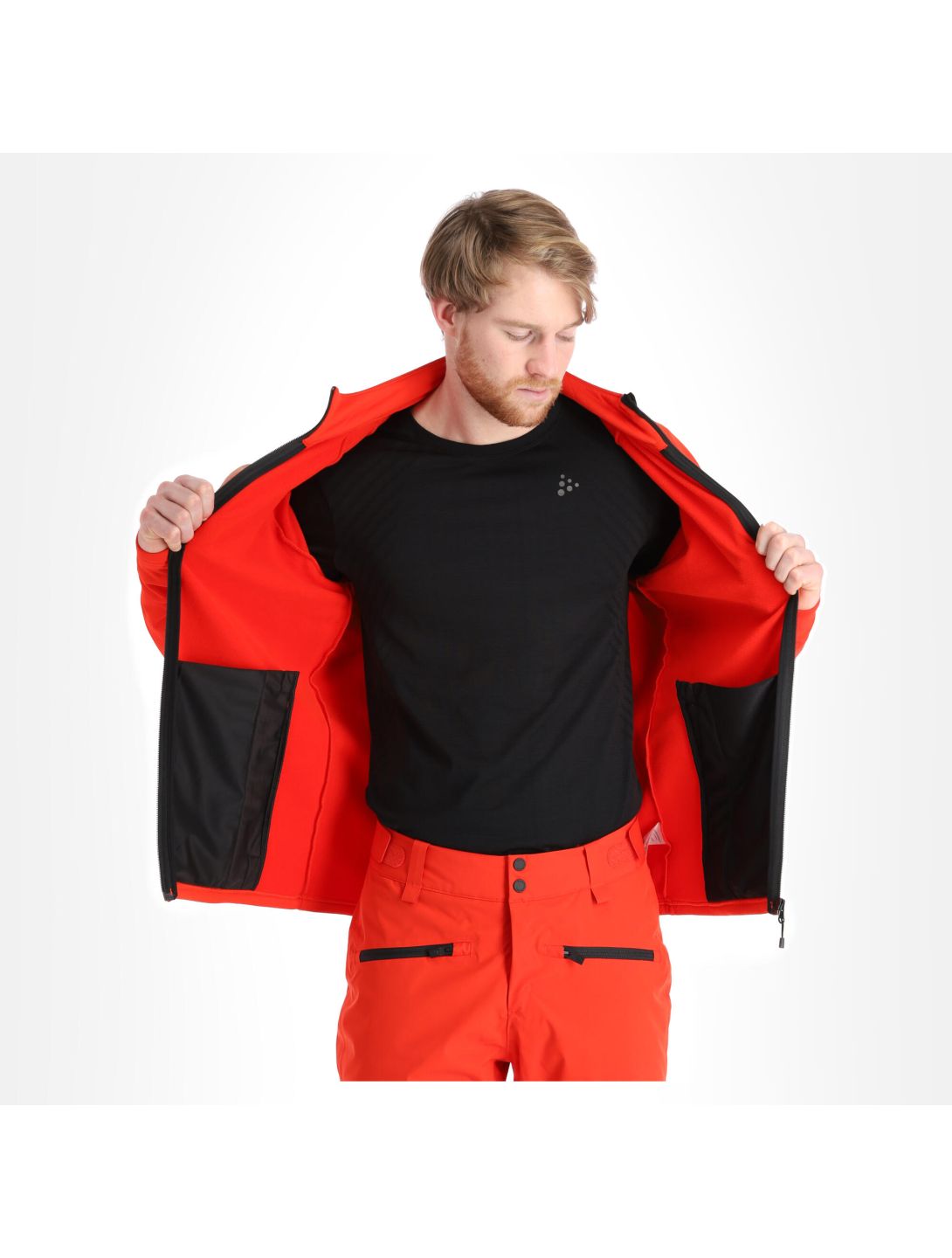 Peak Performance, Rider Zip Jacket gilet uomo Racing rosso 