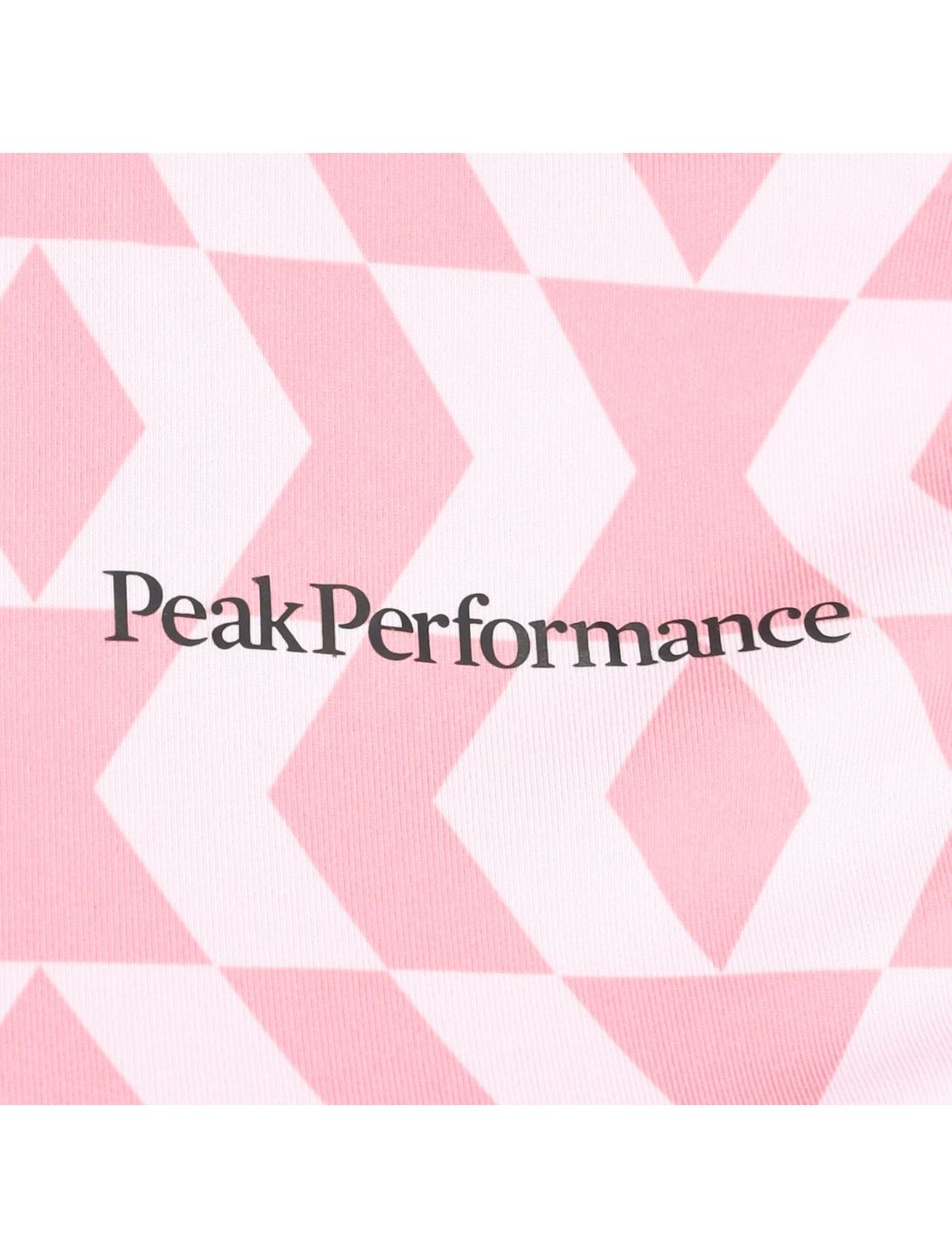 Peak Performance, Spirit Half Zip Printed maglia termica donna pattern rosa