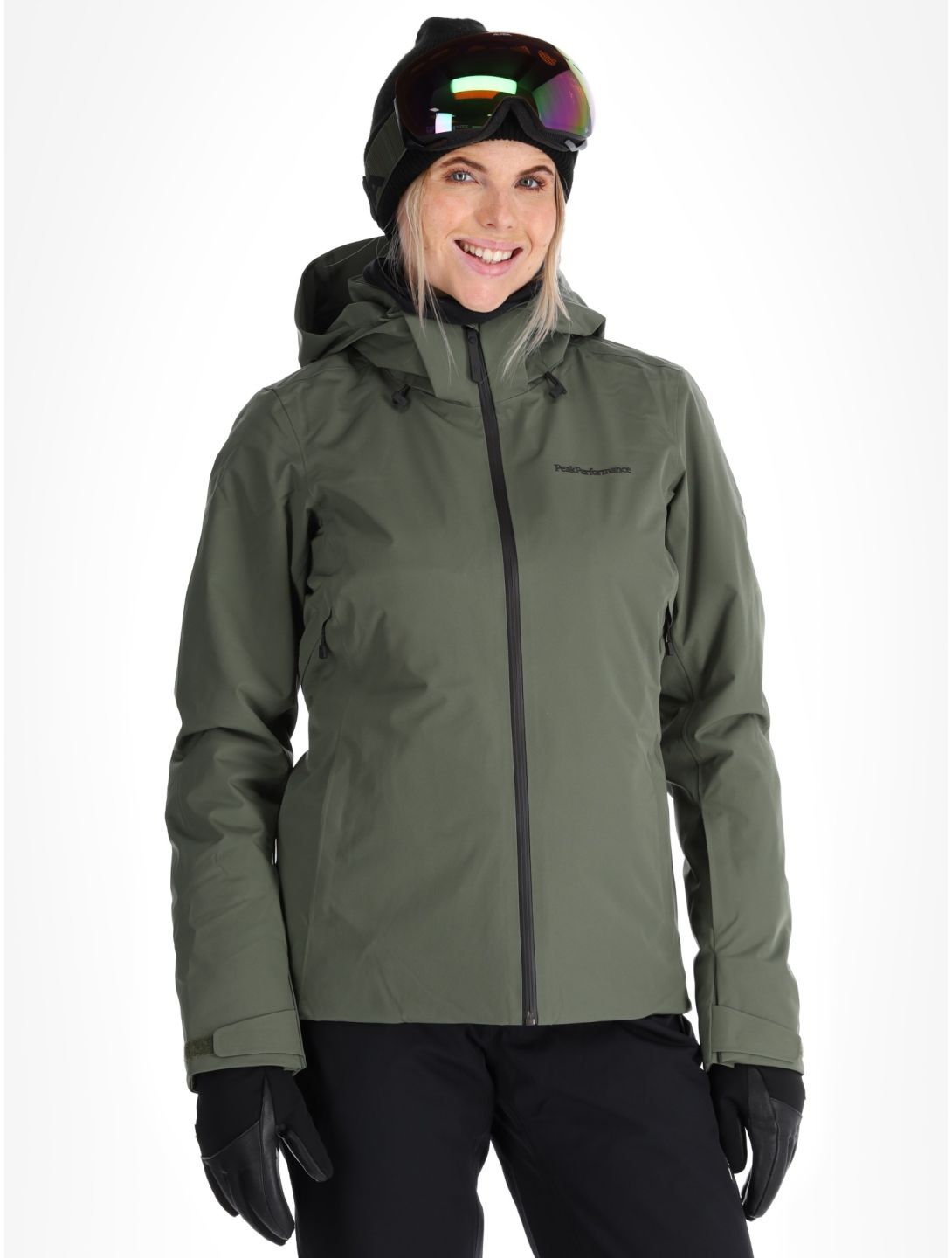 Peak Performance, W Anima giacca sci donna Pine Needle verde 