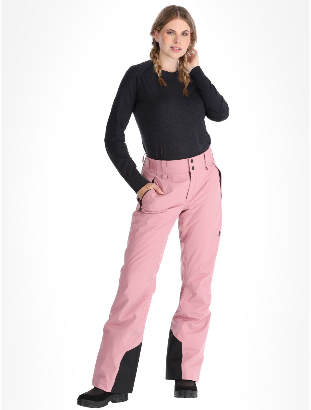 Peak Performance, W Anima pantaloni da sci donna Bitter Root rosa 