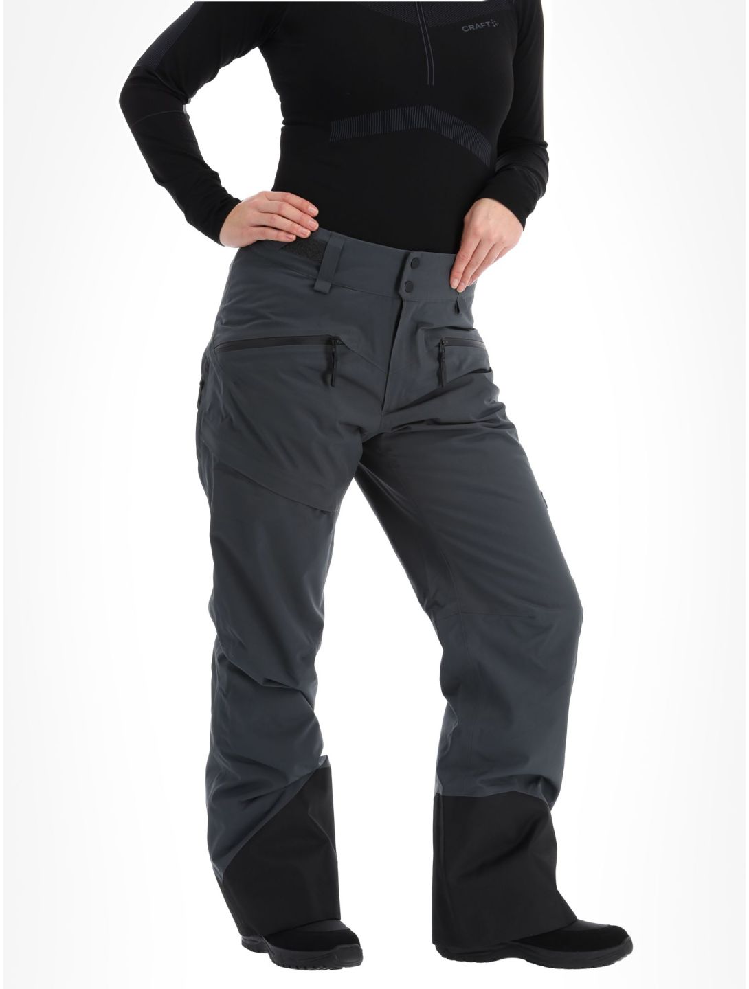 Peak Performance, W Insulated 2L Ski pantaloni da sci donna Motion Grey grigio 