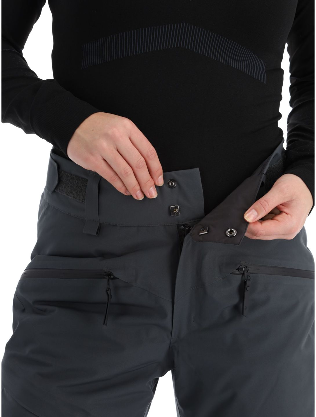 Peak Performance, W Insulated 2L Ski pantaloni da sci donna Motion Grey grigio 