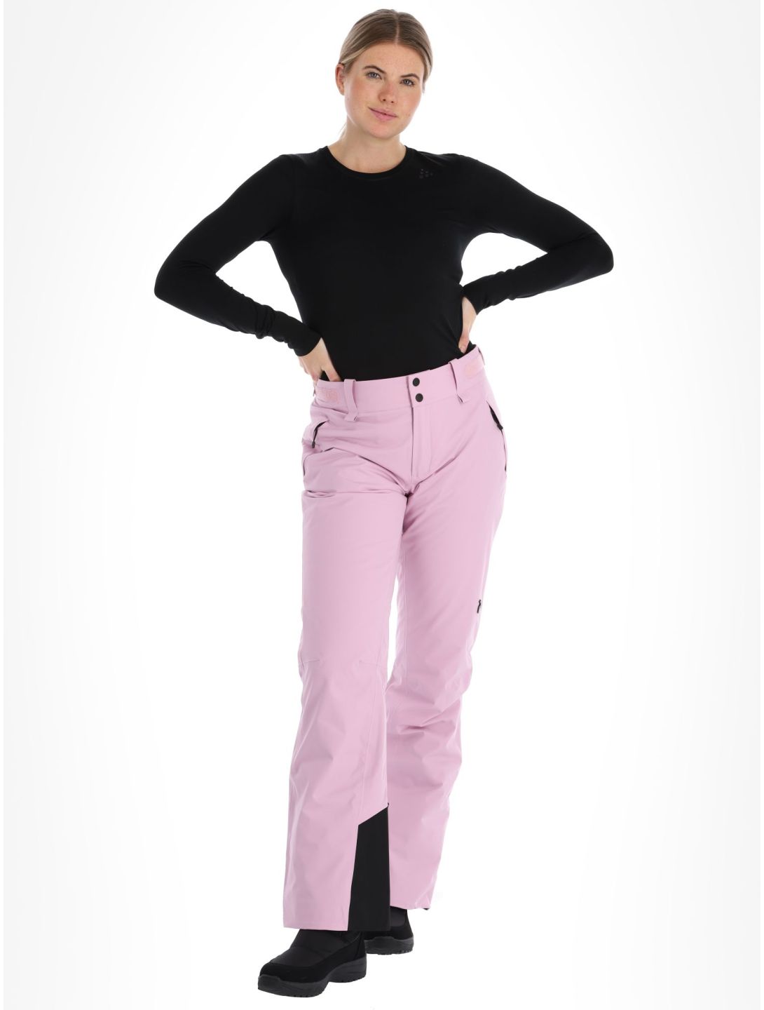 Peak Performance, W Insulated Ski pantaloni da sci donna Statice Lilac rosa 