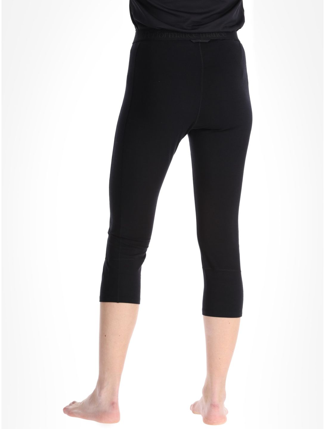 Peak Performance, W Magic Short John pantaloni termici donna Black / Black nero 