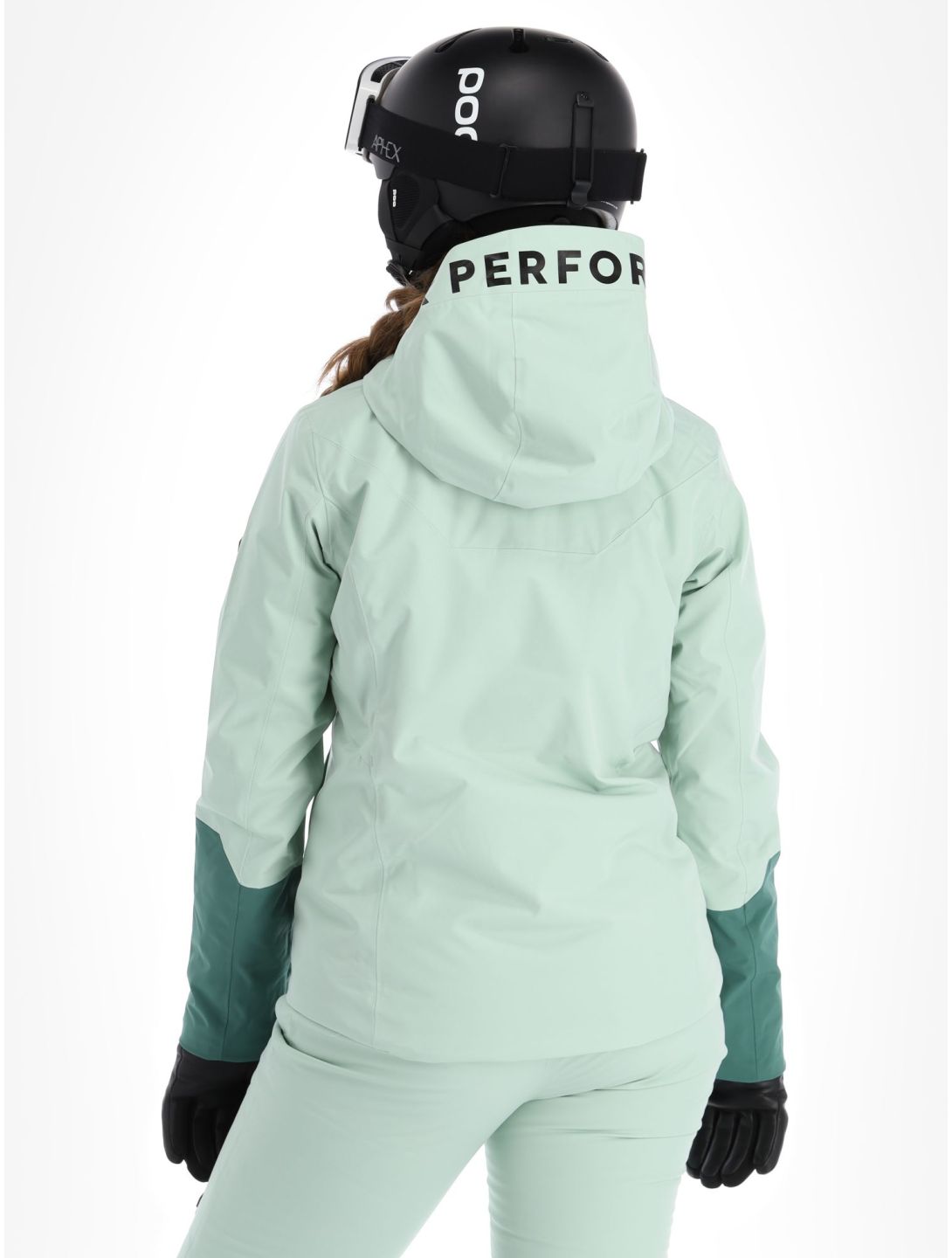 Peak Performance, W Rider Insulated Ski giacca sci donna Delta Green Smoke Pine verde 