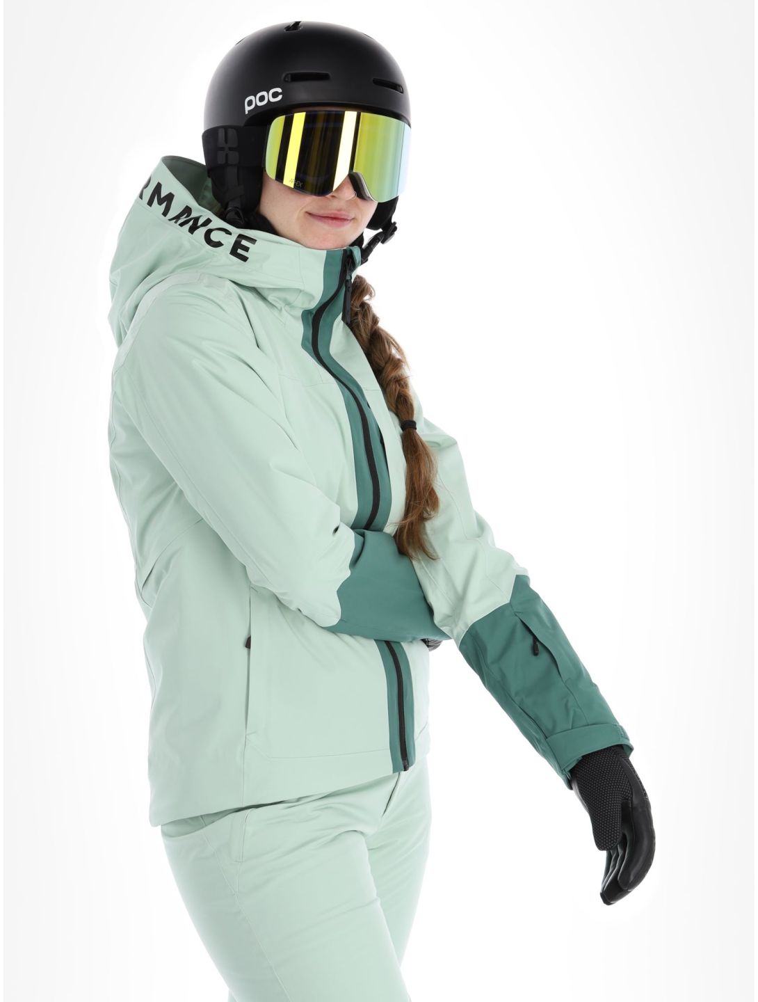 Peak Performance, W Rider Insulated Ski giacca sci donna Delta Green Smoke  Pine verde