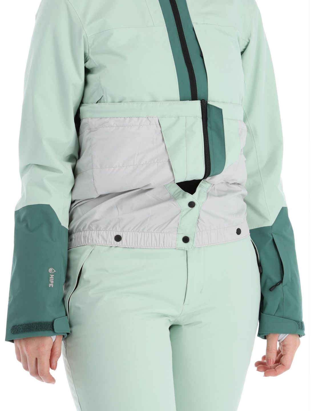 Peak Performance, W Rider Insulated Ski giacca sci donna Delta Green Smoke Pine verde 