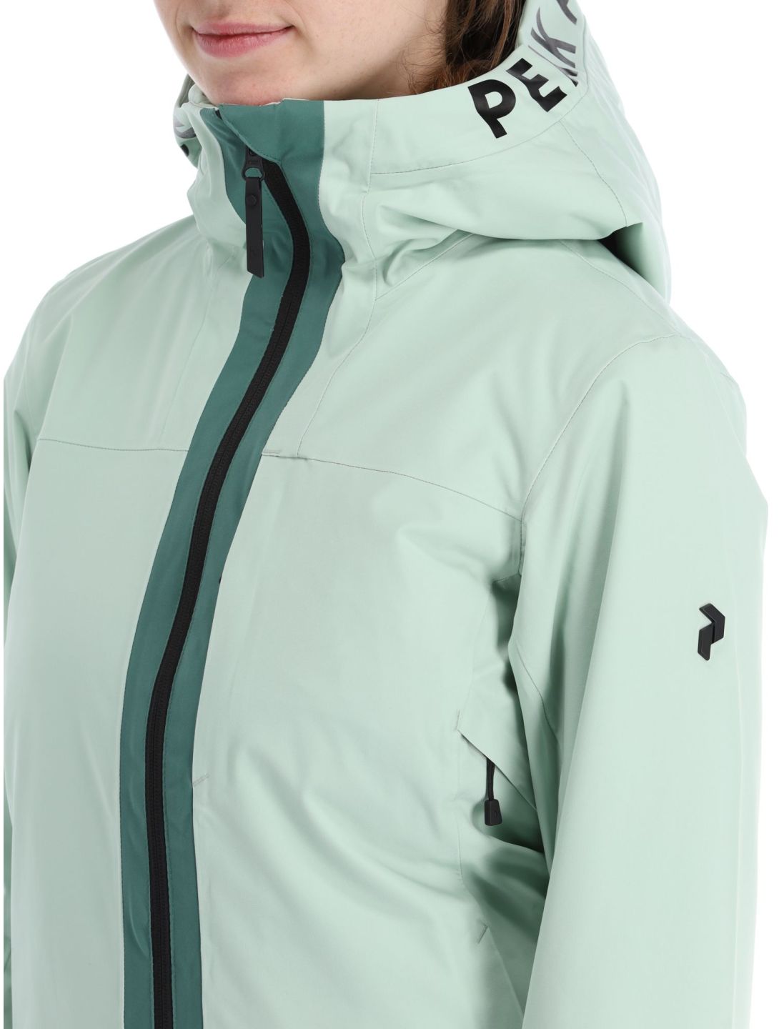 Peak Performance, W Rider Insulated Ski giacca sci donna Delta Green Smoke Pine verde 