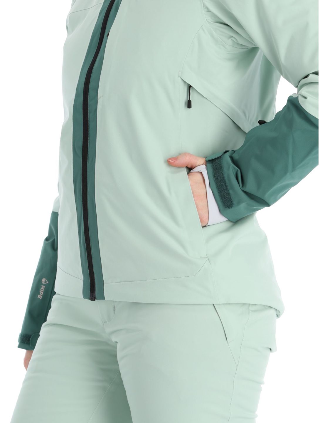 Peak Performance, W Rider Insulated Ski giacca sci donna Delta Green Smoke Pine verde 