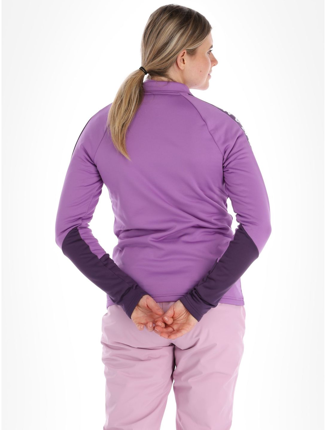 Peak Performance, W Rider Mid Zip gilet donna Action Lilac Indigo viola 