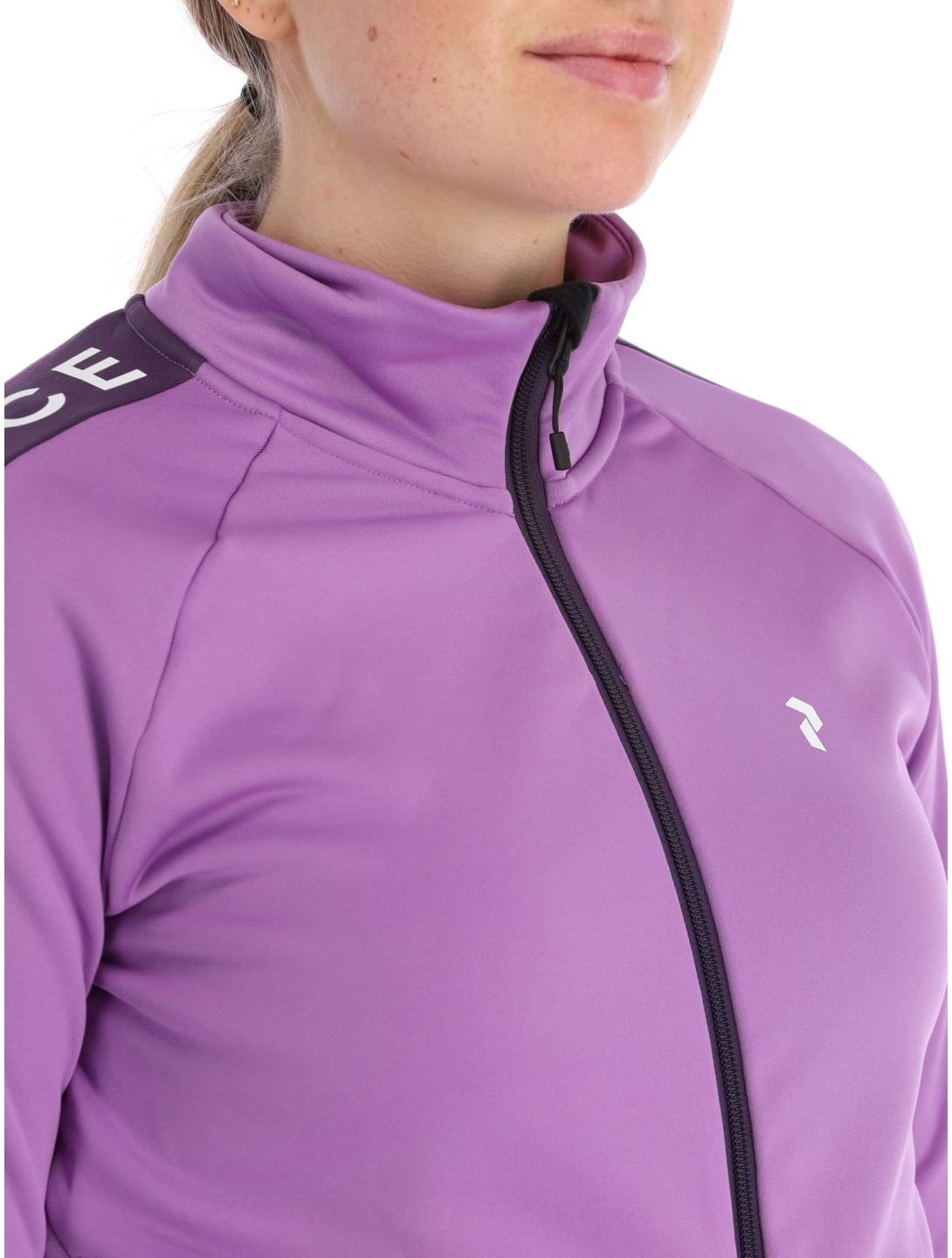 Peak Performance, W Rider Mid Zip gilet donna Action Lilac Indigo viola 