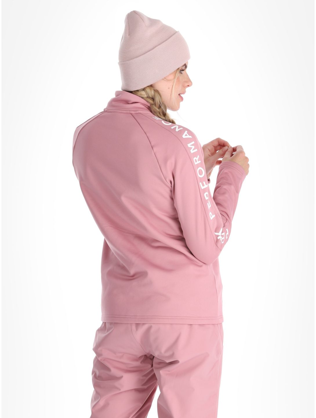 Peak Performance, W Rider Zip gilet donna Bitter Root rosa 