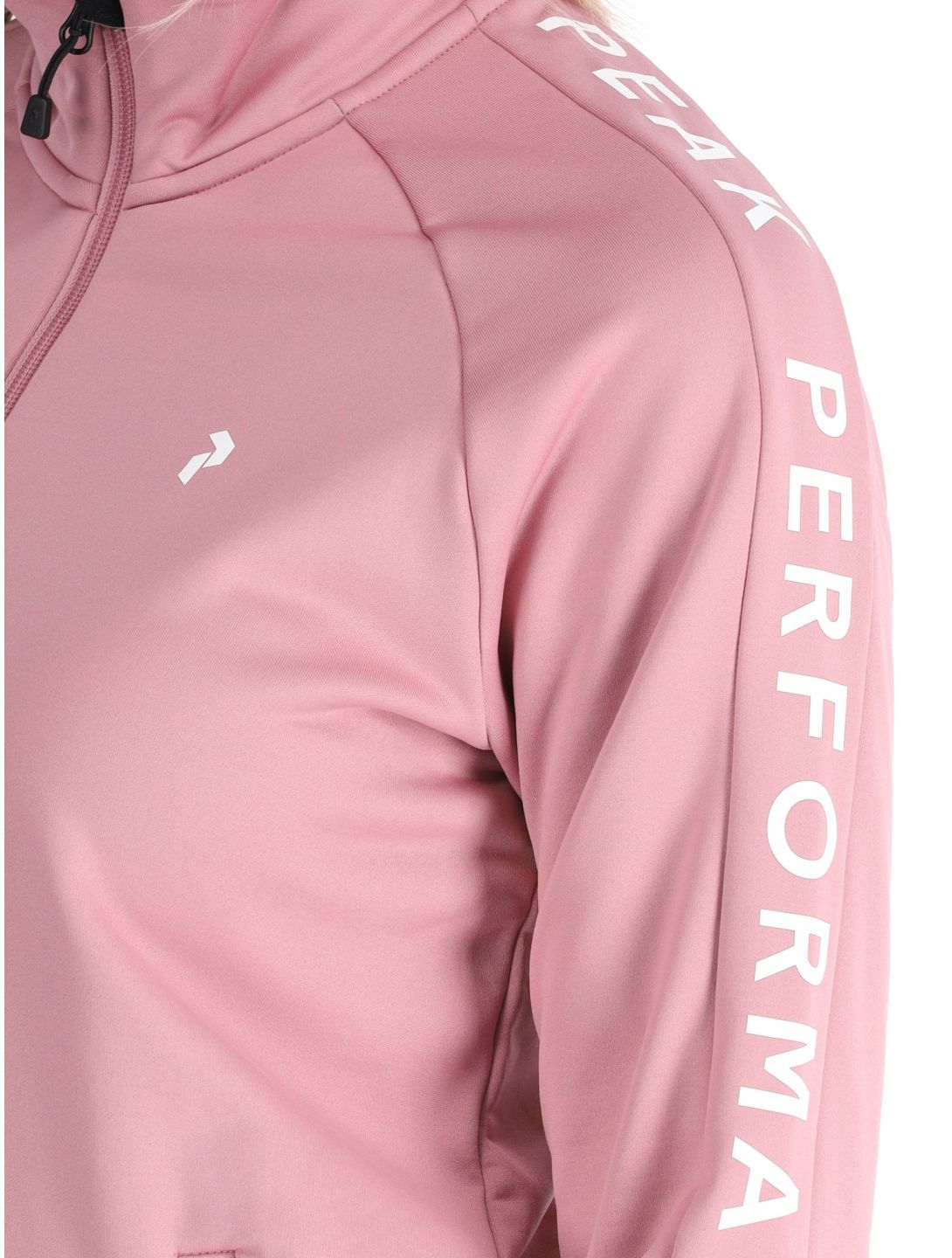 Peak Performance, W Rider Zip gilet donna Bitter Root rosa 