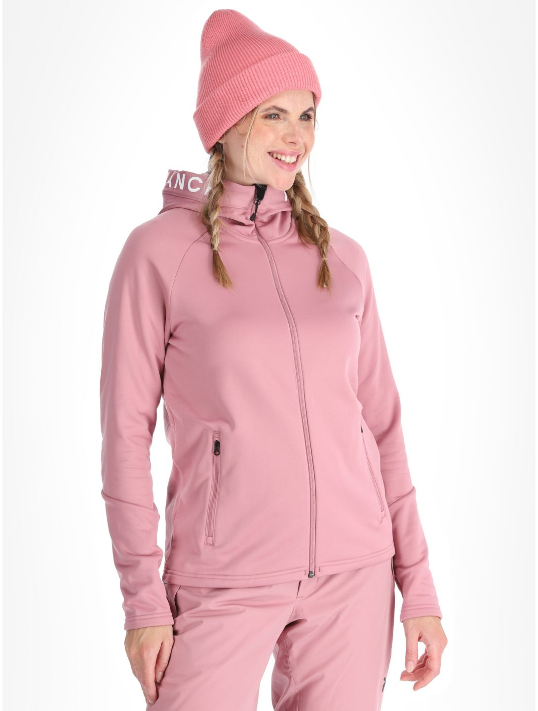 Peak Performance, W Rider Zip gilet donna Bitter Root rosa 