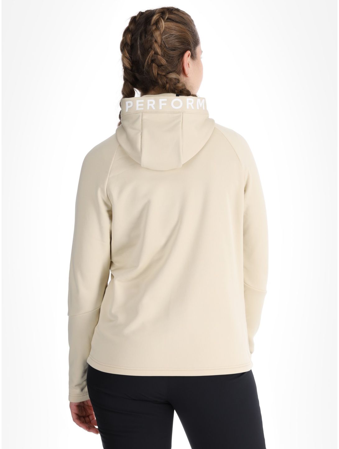 Peak Performance, W Rider Zip Hood gilet donna Sand Fog beige 