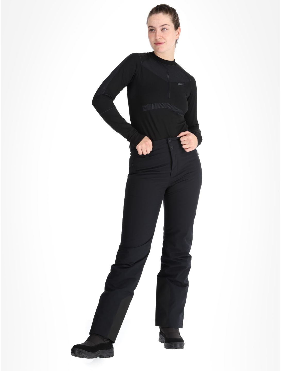 Peak Performance, W Shred 2L pantaloni da sci donna Black nero 