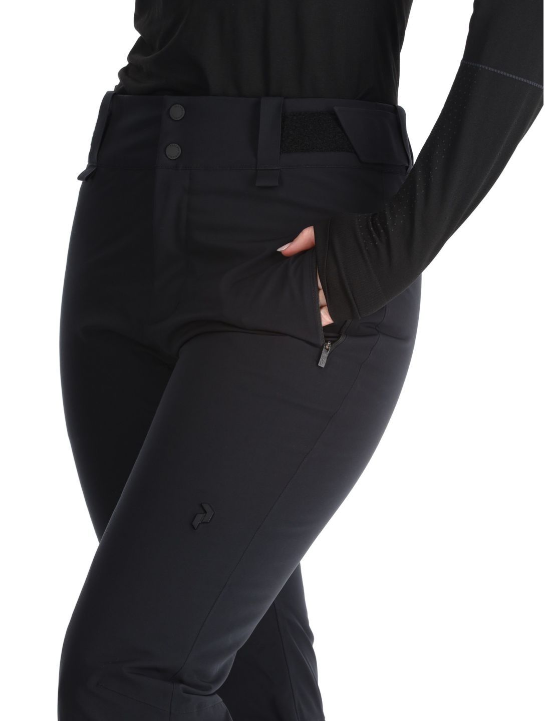 Peak Performance, W Shred 2L pantaloni da sci donna Black nero 