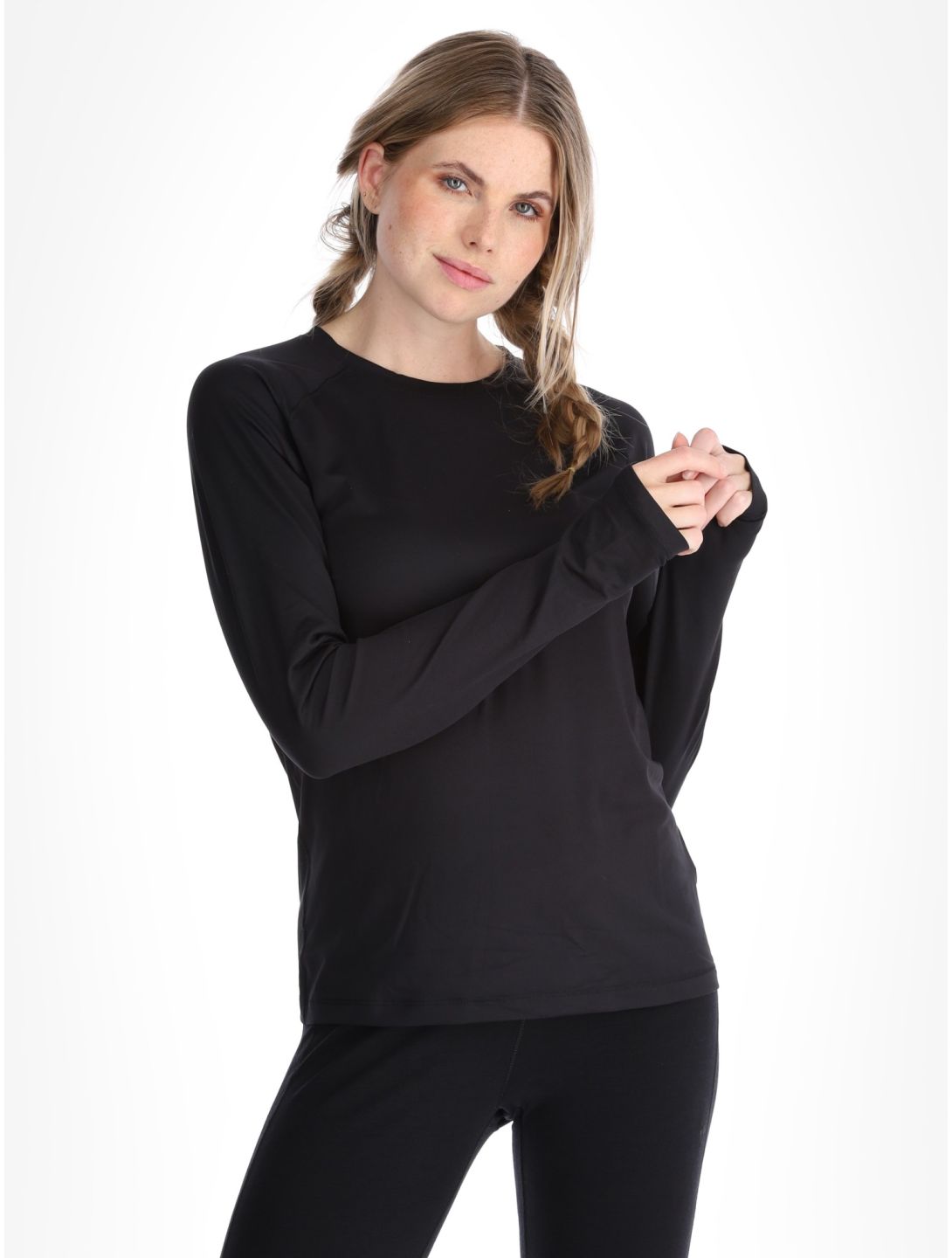 Peak Performance, W Spirit maglia termica donna Black nero 