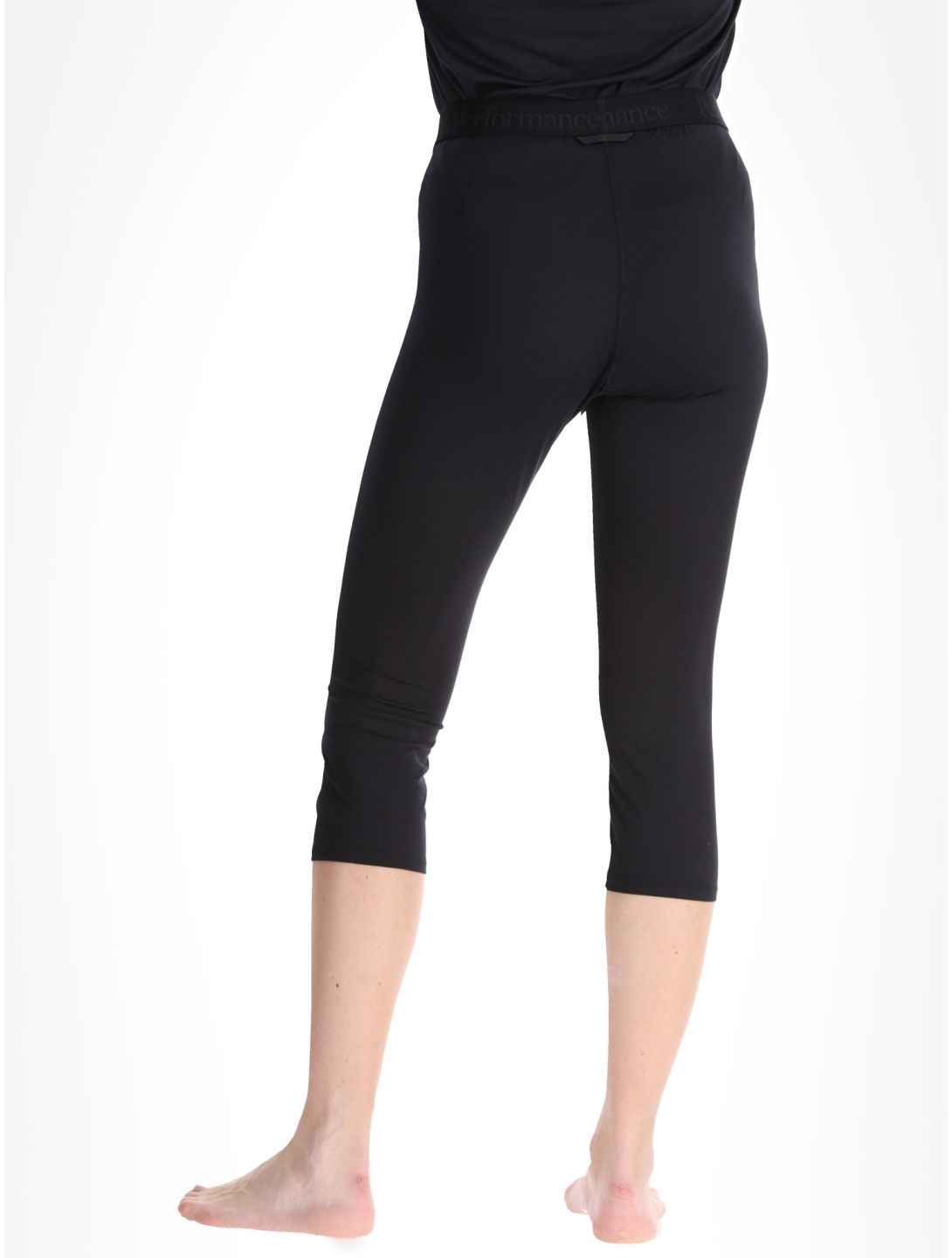 Peak Performance, W Spirit Short John 3/4 pantaloni termici donna Black nero 