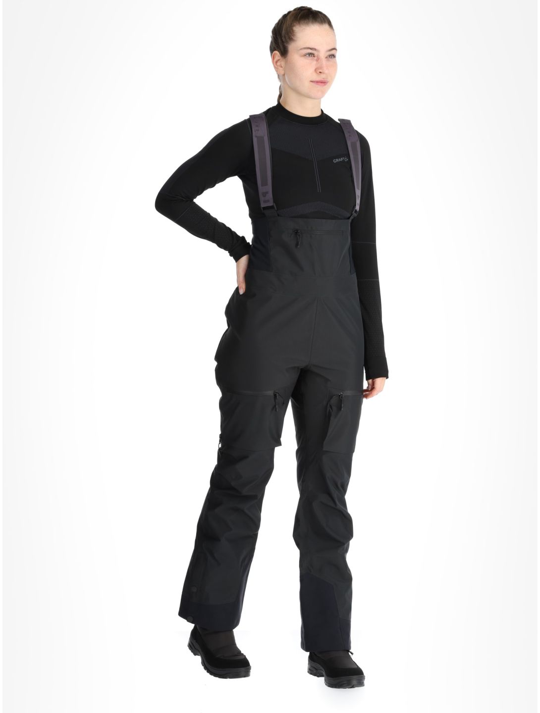 Picture, Aeron 3L pantaloni da sci senza imbottitura donna Black nero 