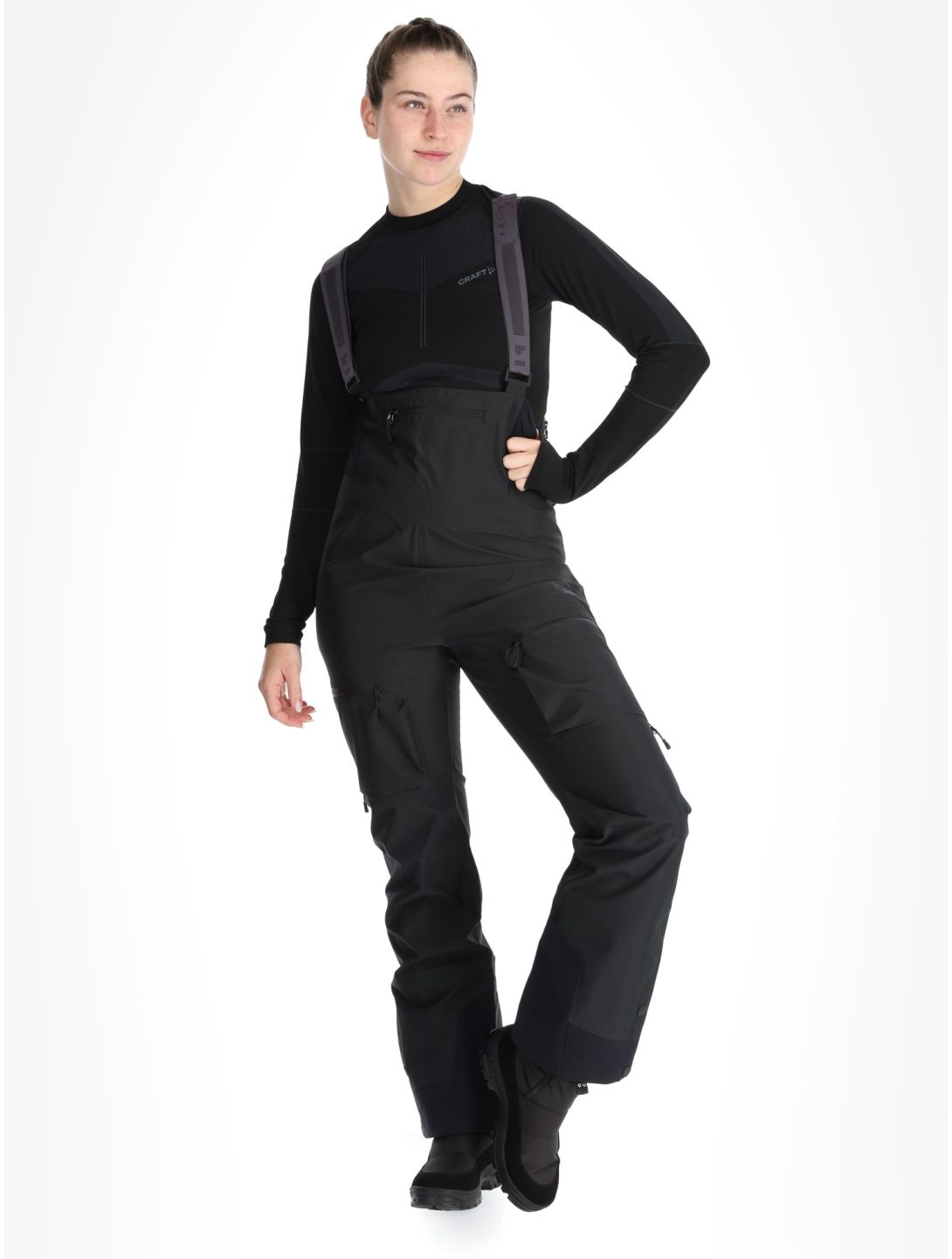 Picture, Aeron 3L pantaloni da sci senza imbottitura donna Black nero 