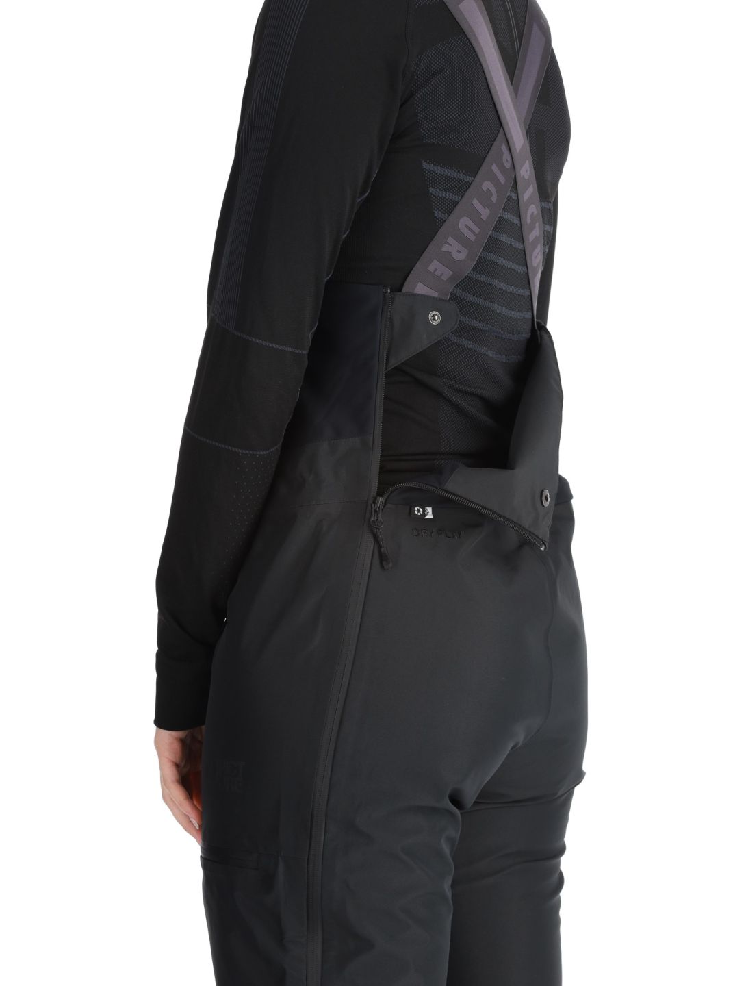 Picture, Aeron 3L pantaloni da sci senza imbottitura donna Black nero 