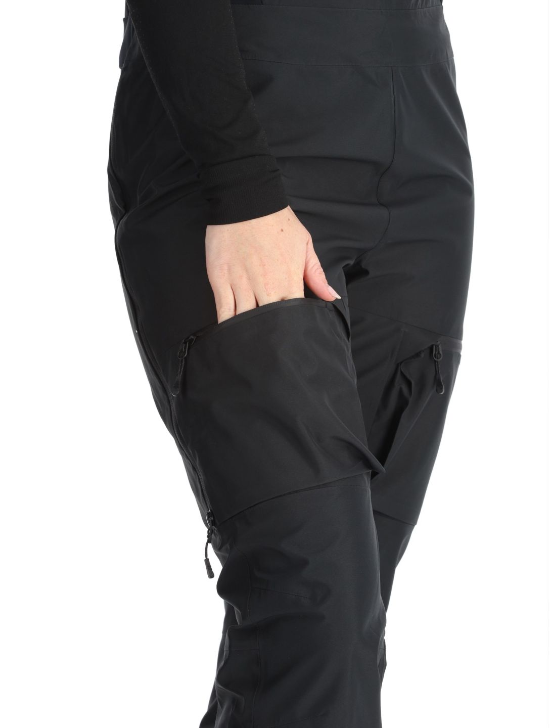 Picture, Aeron 3L pantaloni da sci senza imbottitura donna Black nero 