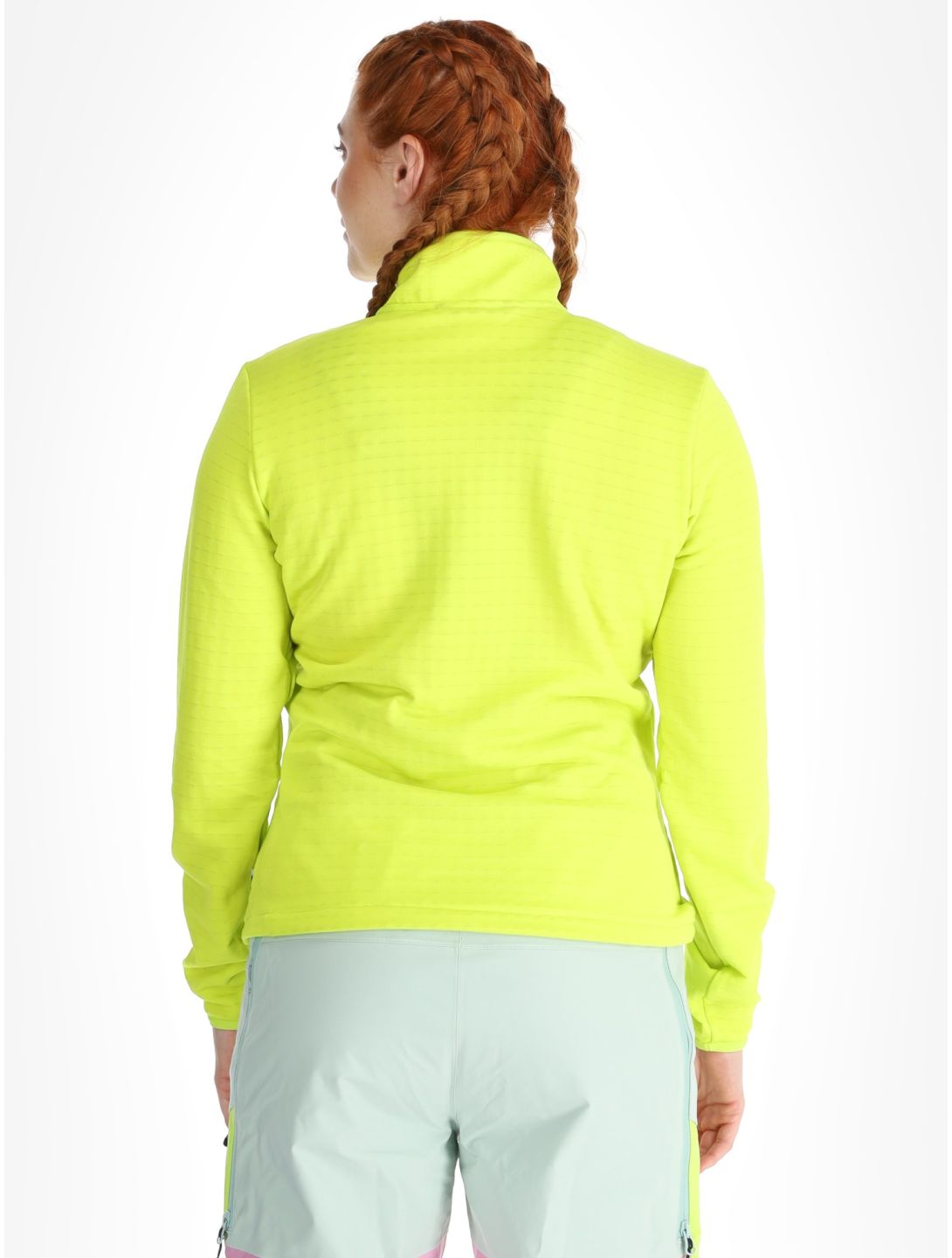 Picture, Bake W 1/4 Grid maglione donna Acid Lime verde 