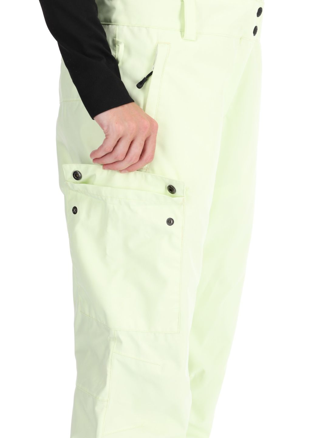 Picture, Brita pantaloni da sci BIBBIB donna Lime Cream verde 