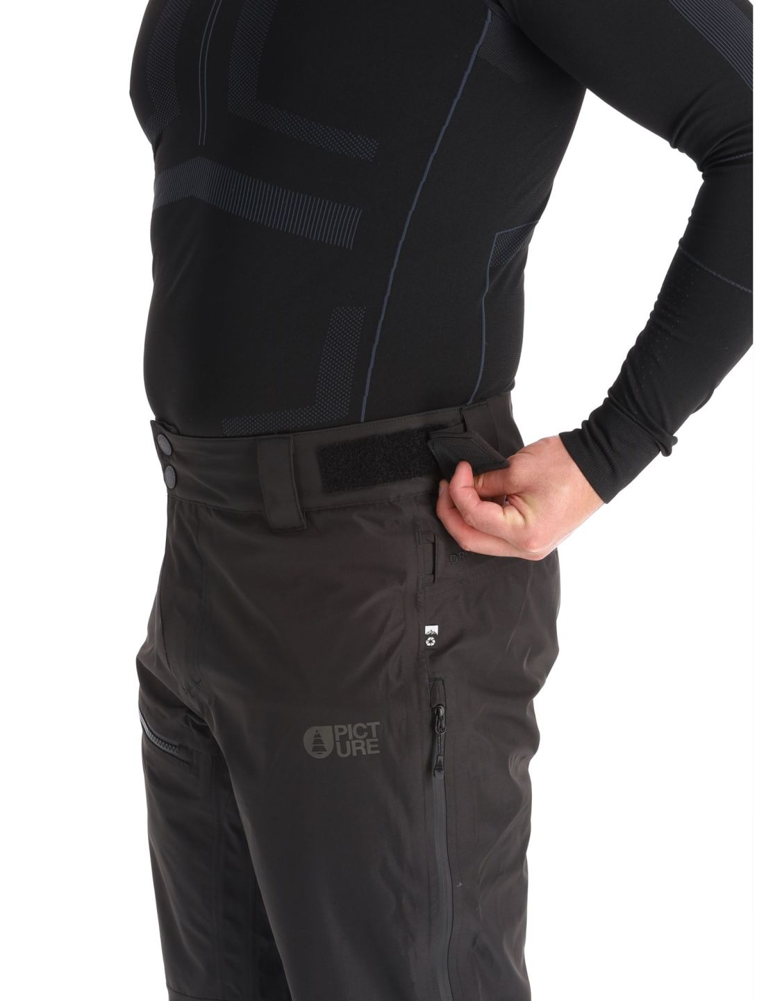 Picture, Eron 3L pantaloni da sci senza imbottitura uomo Black nero 