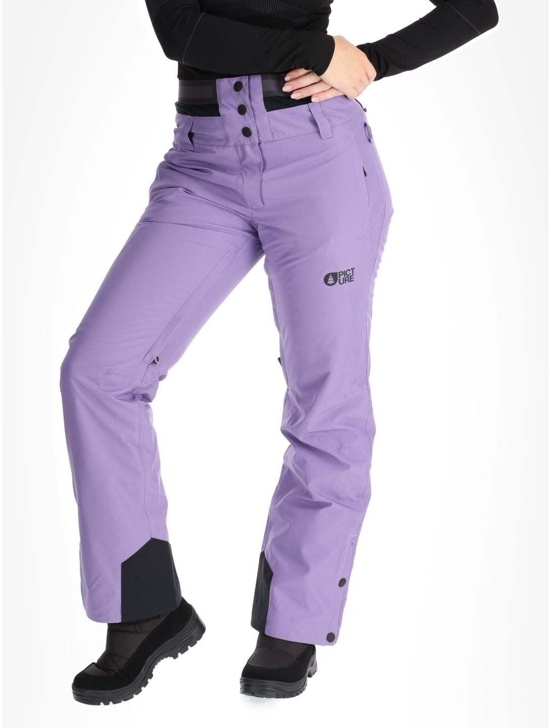 Picture, Exa pantaloni da sci donna Paisley Purple viola 