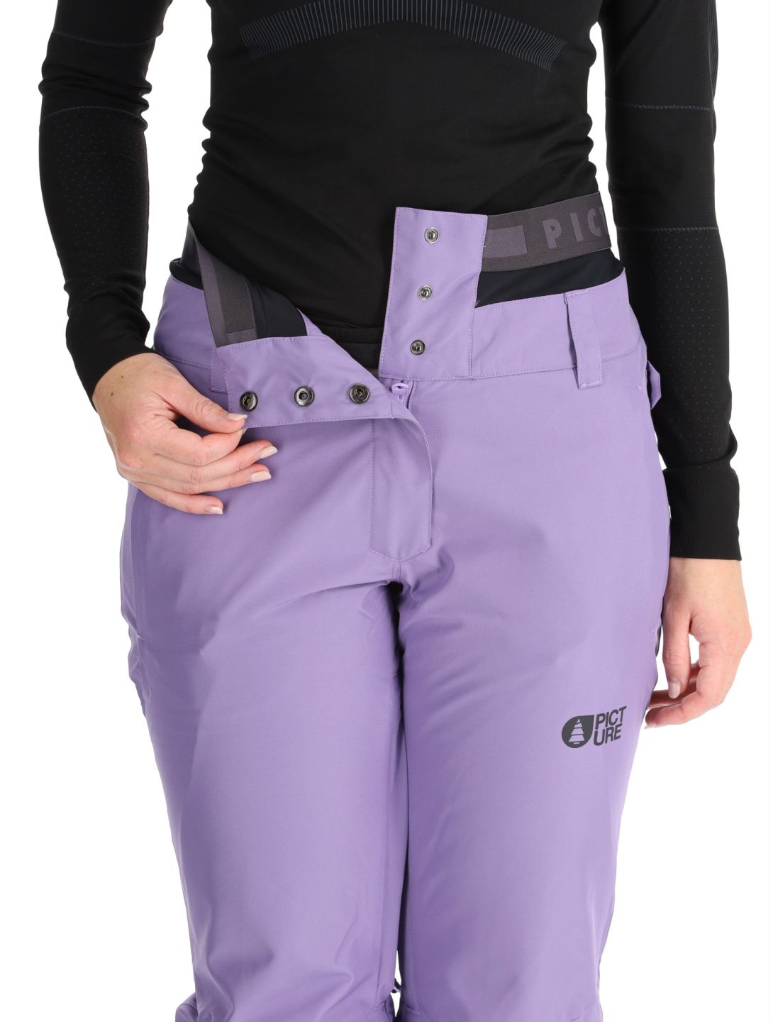 Picture, Exa pantaloni da sci donna Paisley Purple viola 