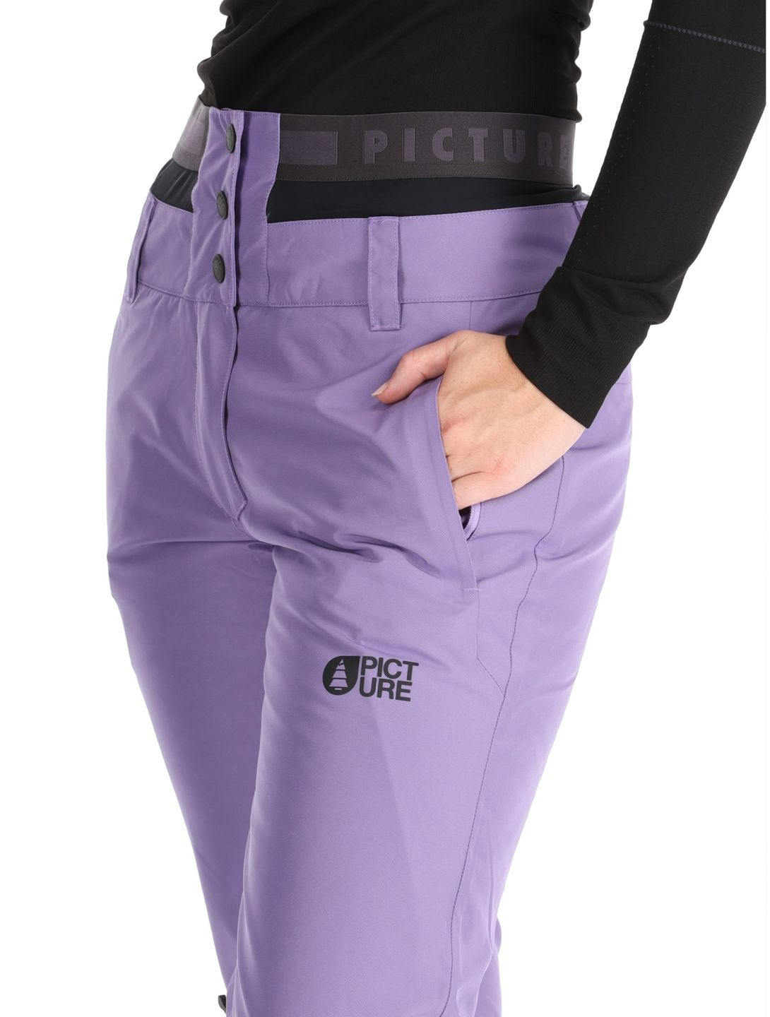 Picture, Exa pantaloni da sci donna Paisley Purple viola 