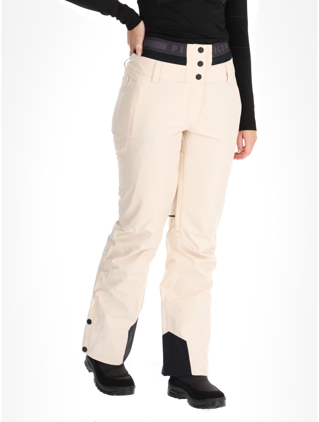 Picture, Exa pantaloni da sci donna Vanilla beige 