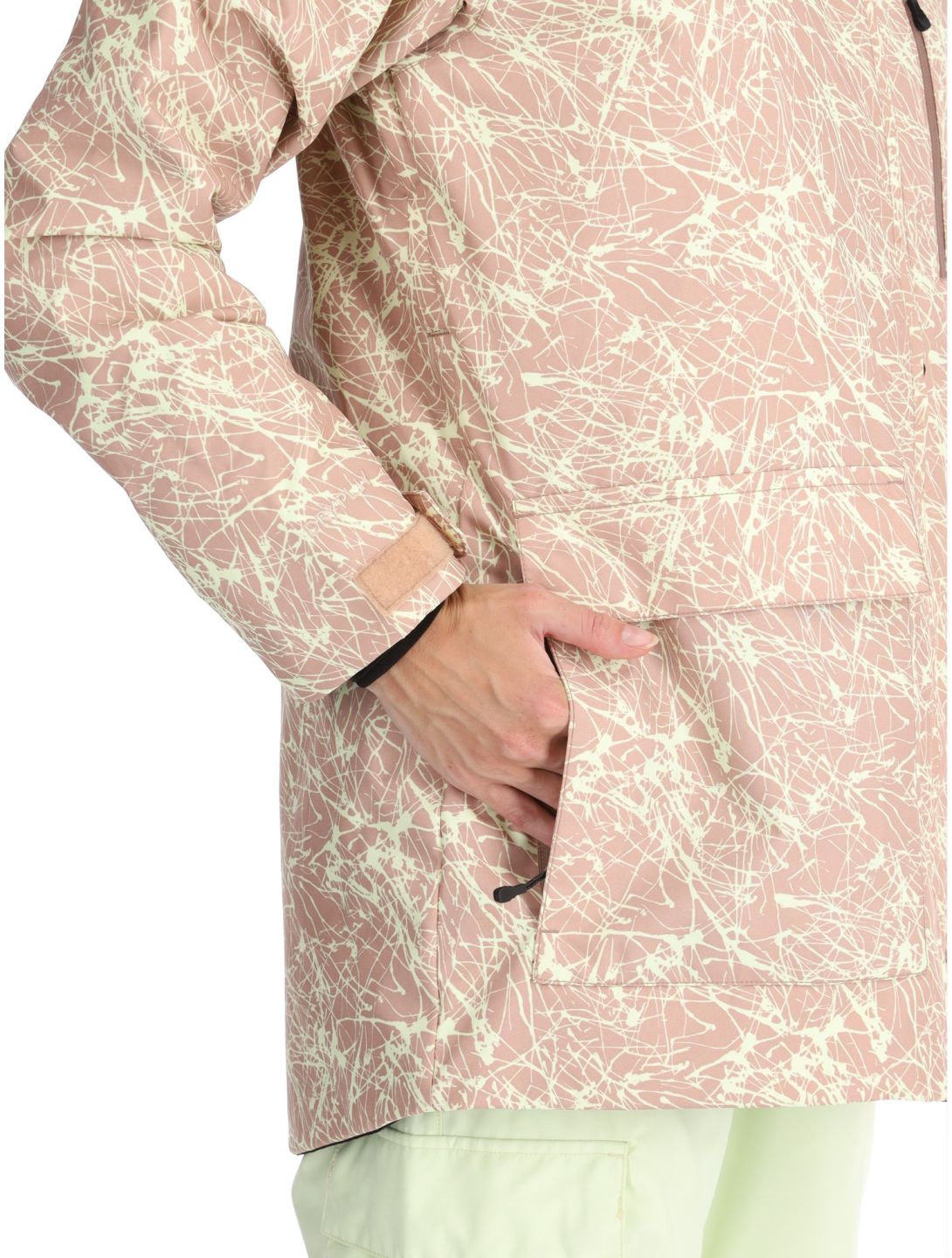 Picture, Glawi giacca sci donna Textury Print beige 