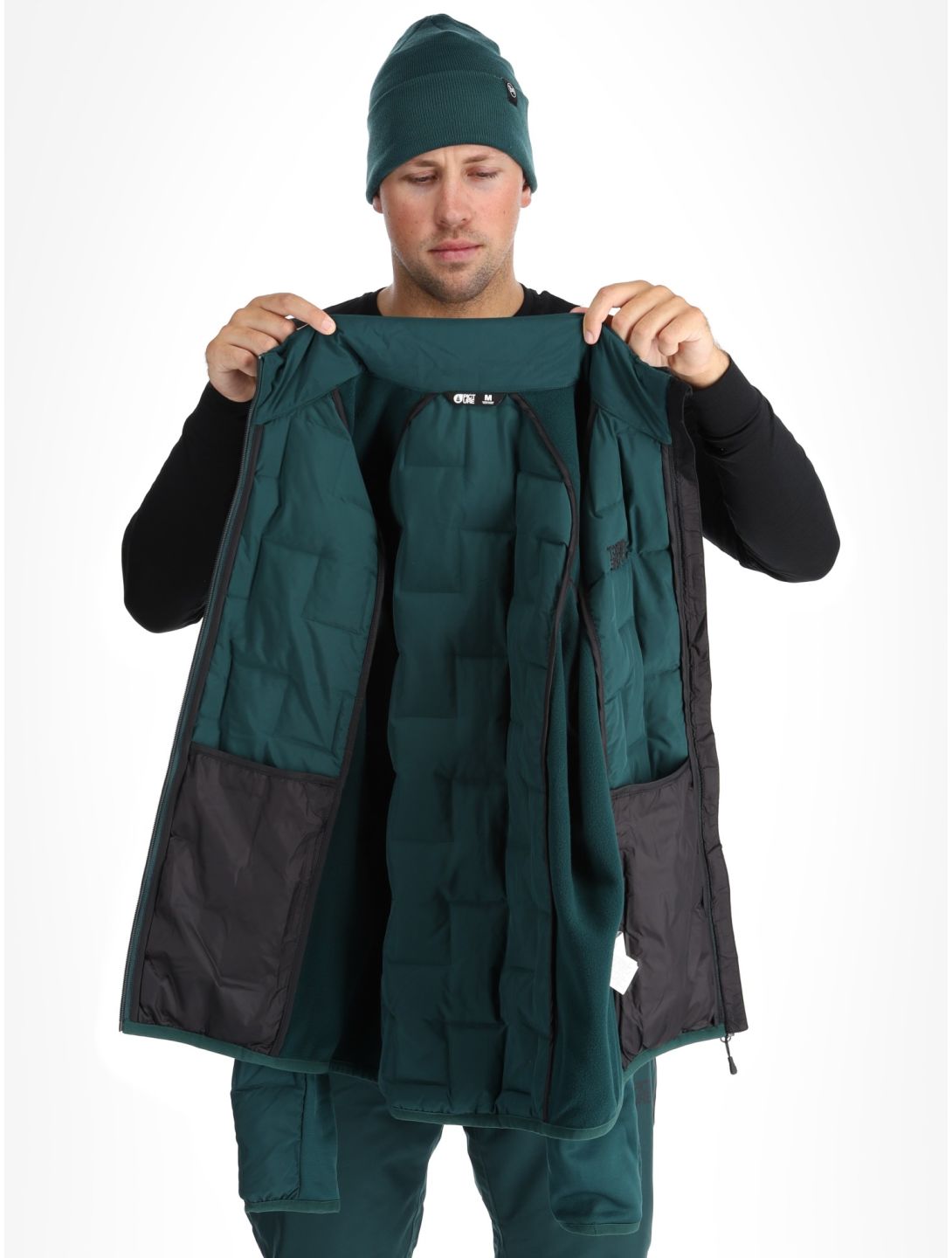 Picture, Horses gilet uomo Ponderosa Pine verde 