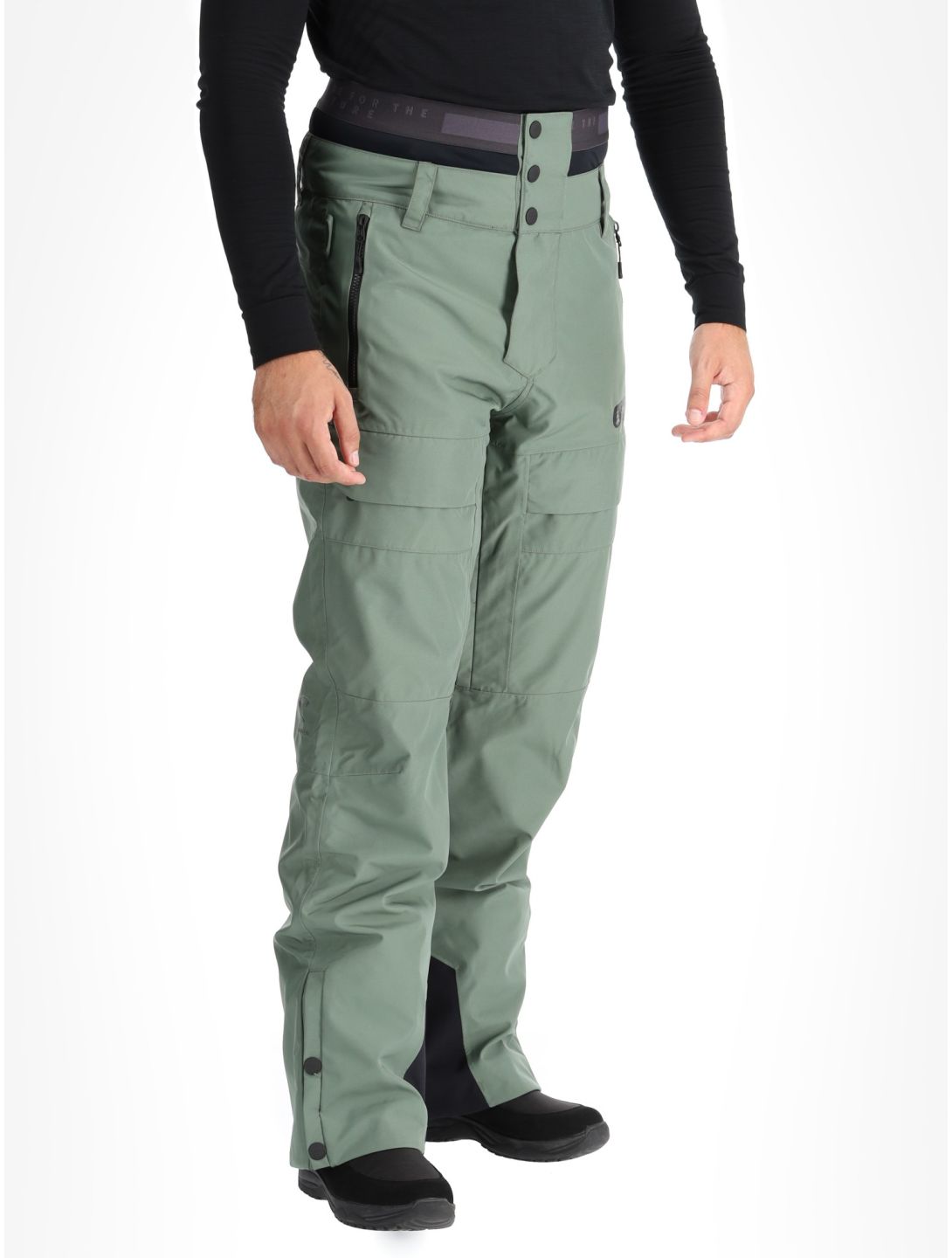 Picture, Impact pantaloni da sci uomo Laurel Wreath verde 