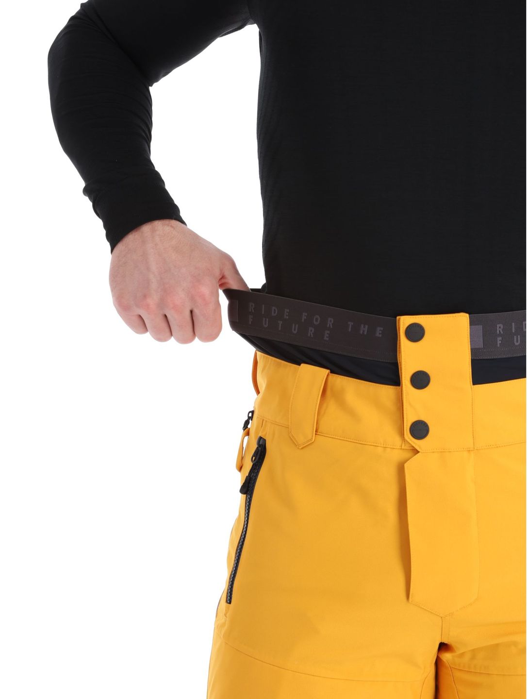 Picture, Impact pantaloni da sci uomo Autumn Blaze giallo 