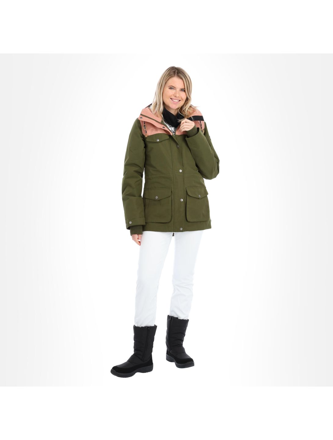 Picture, Kate Jkt giacca sci donna army verde