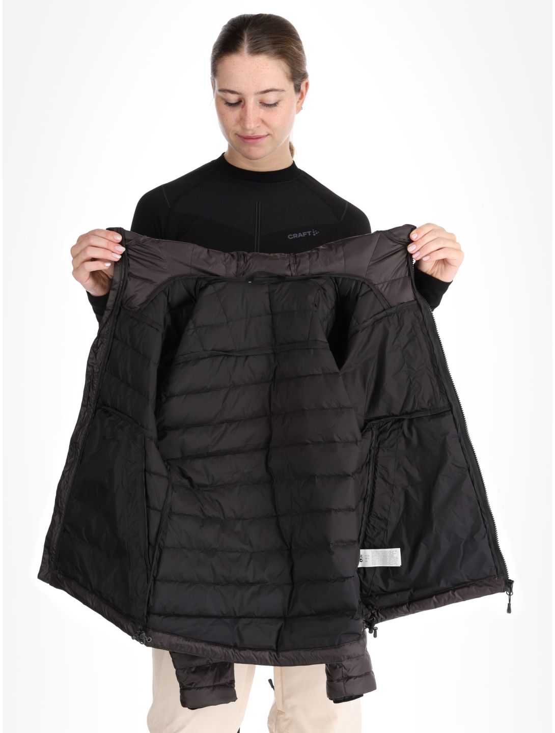 Picture, Mid Puff Down piumino donna Black nero 