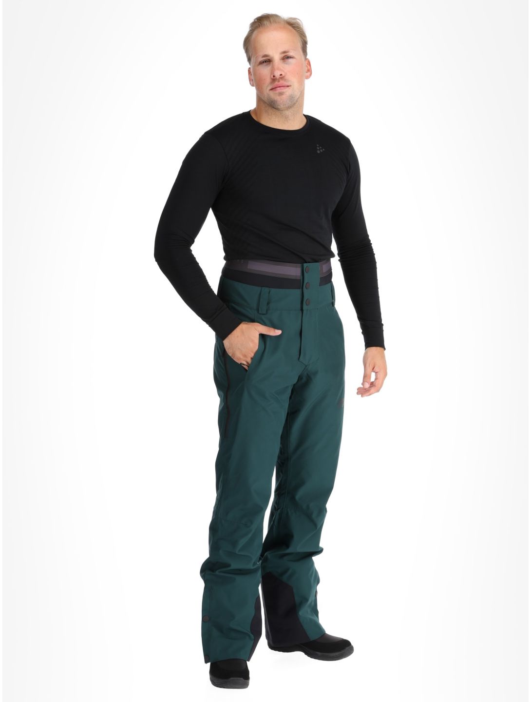 Picture, Object pantaloni da sci uomo Ponderosa Pine verde 