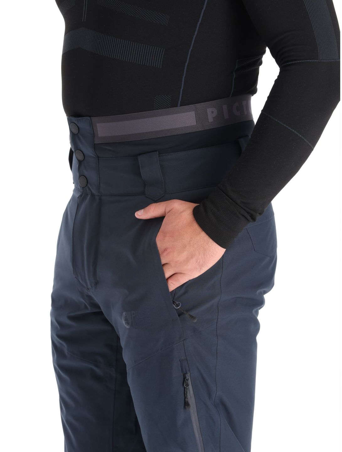 Picture, Object pantaloni da sci uomo Dark Blue blu 