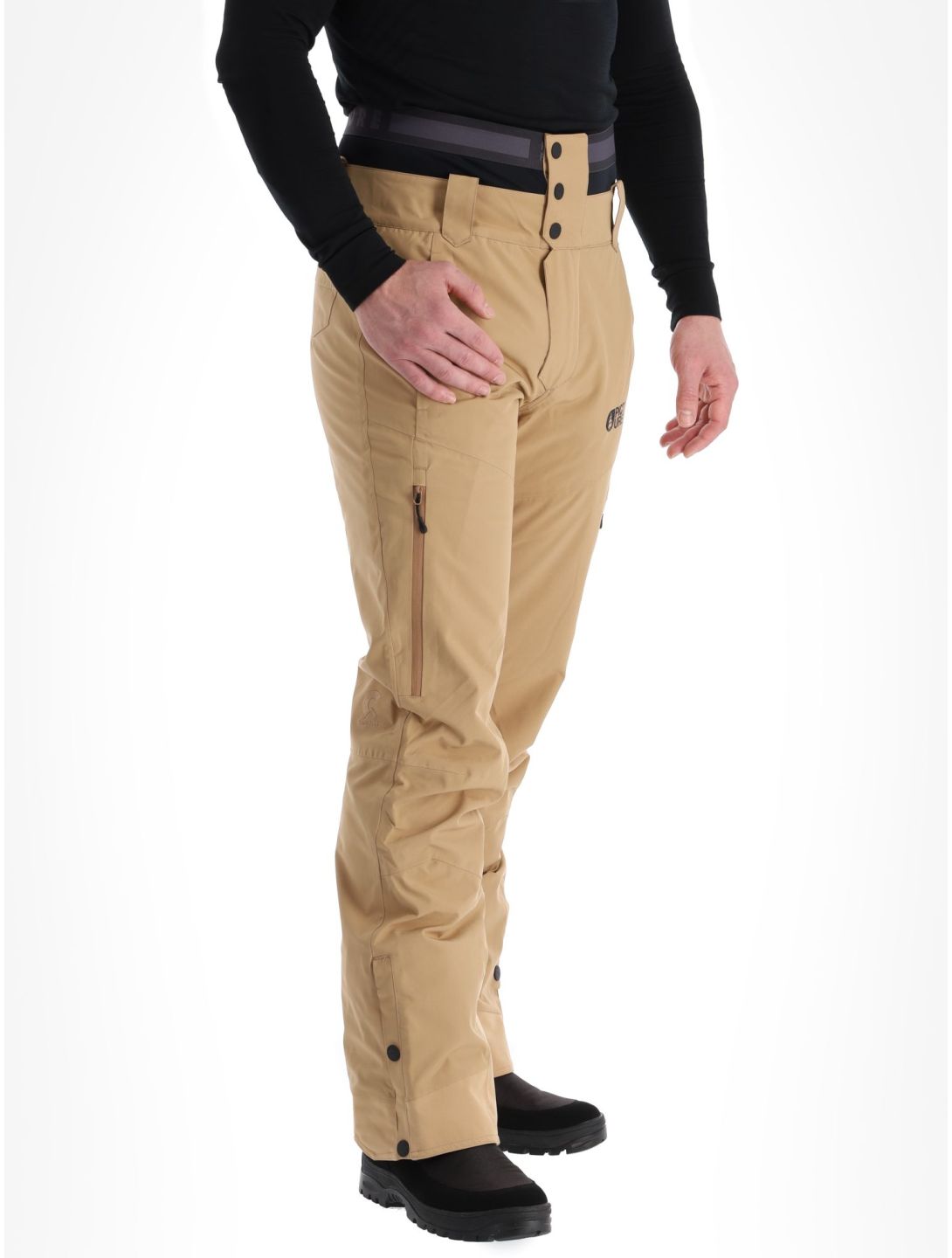 Picture, Object pantaloni da sci uomo Tannin beige 