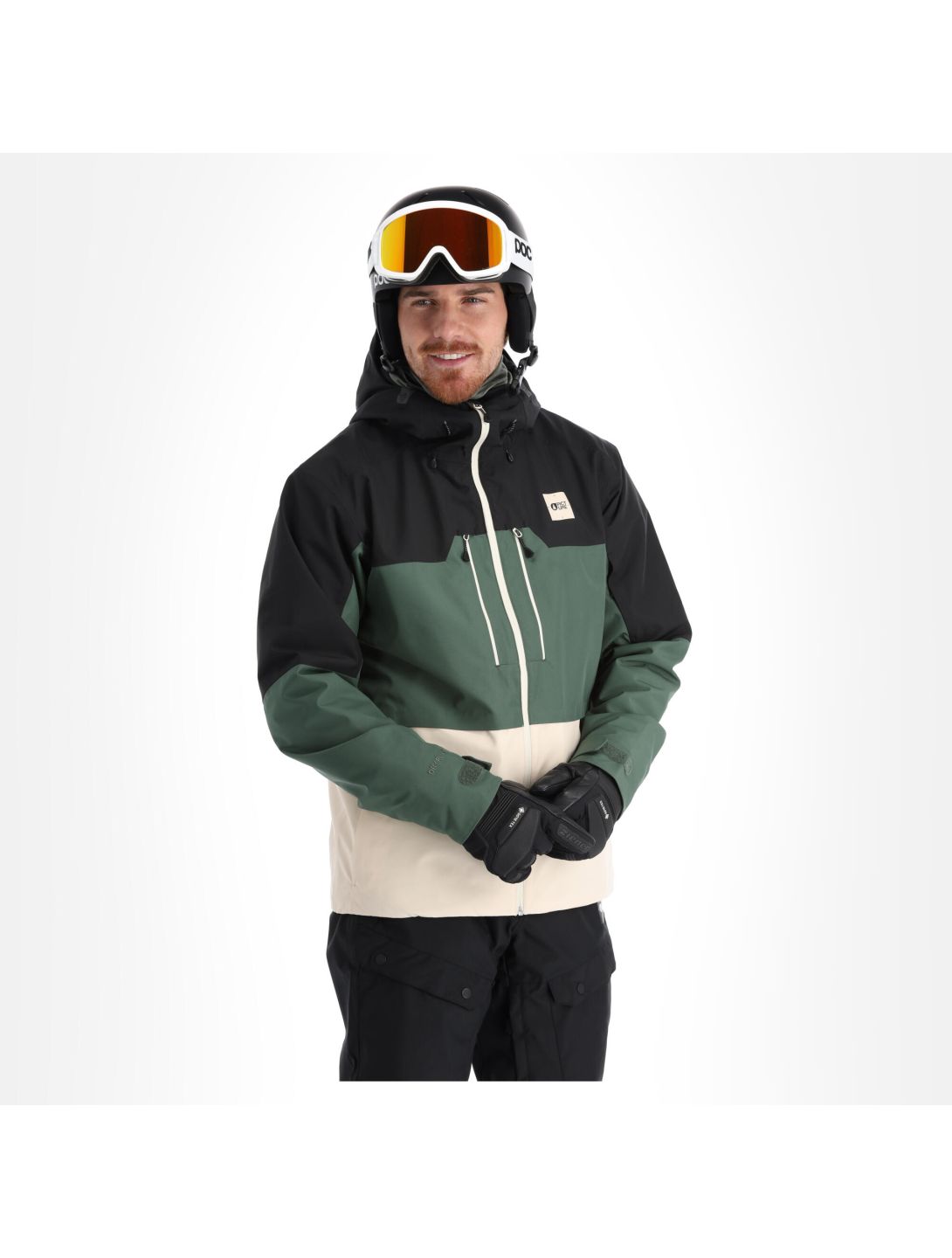 Picture Giacca Snowboard Object Verde Uomo - Acquista online su