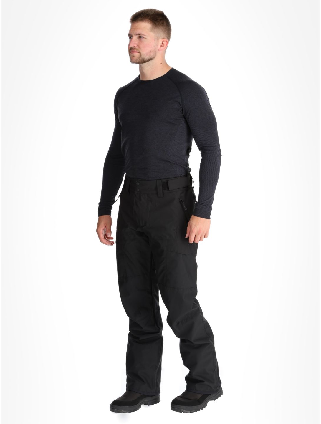 Picture, Plan pantaloni da sci uomo Black nero 