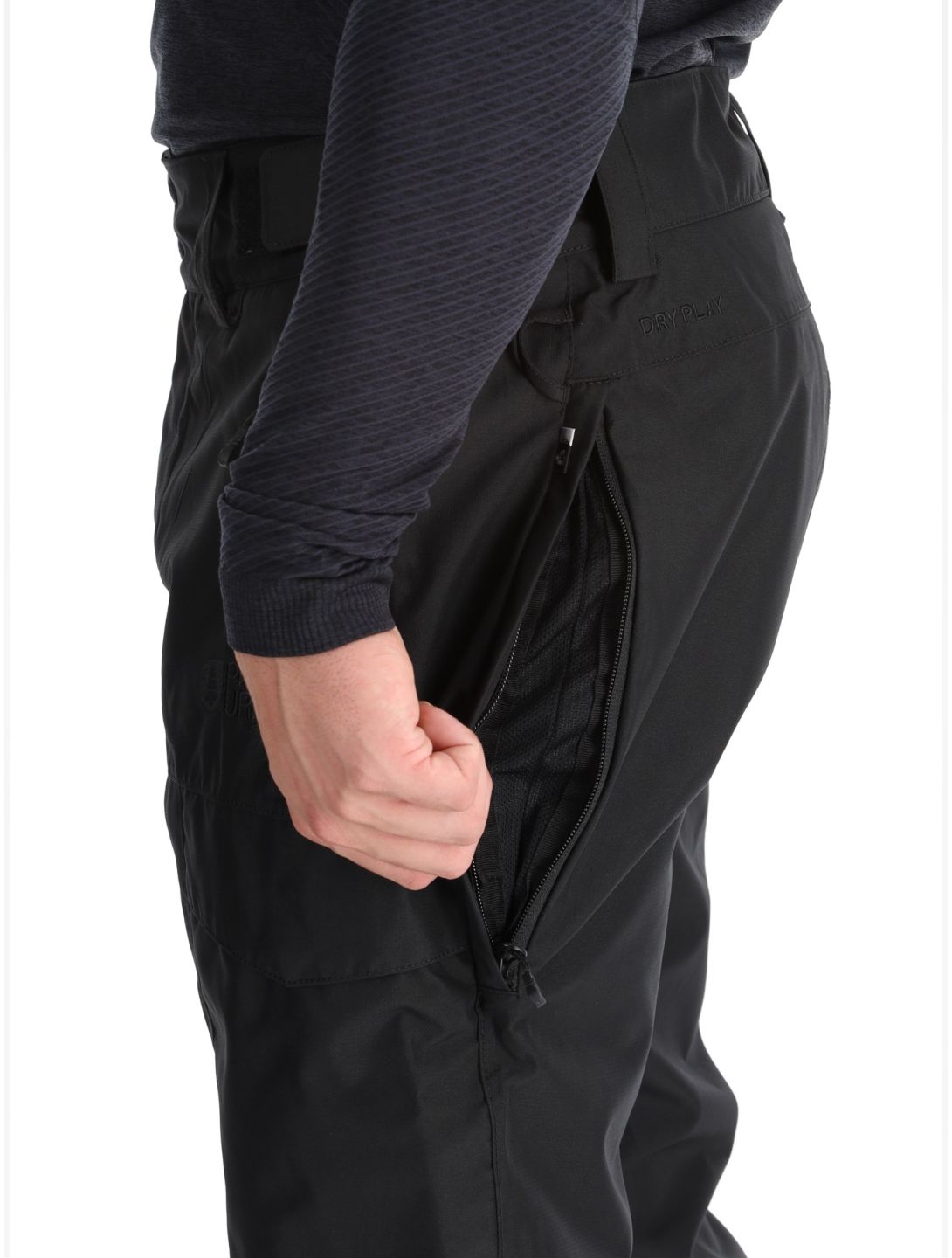 Picture, Plan pantaloni da sci uomo Black nero 