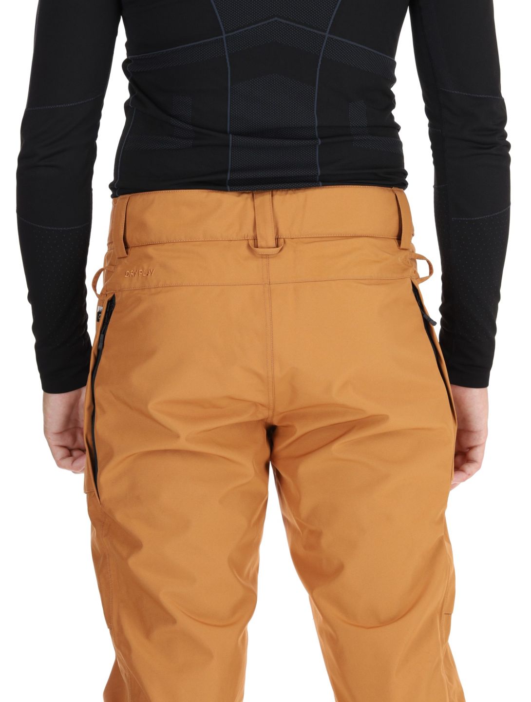 Picture, Plan pantaloni da sci uomo Brown Sugar marrone 