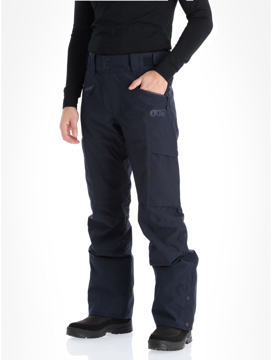 Picture, Plan pantaloni da sci uomo Dark Blue blu 